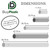 PTFE, White (Natural), Virgin, Plastic Rod, BuyPlastic Online, Custom Order Plastic Online